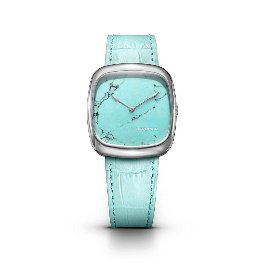 Dennison Ald Quartz Blue Dial Ladies Watch ALD-S-ST16-TUR-R-SBKL