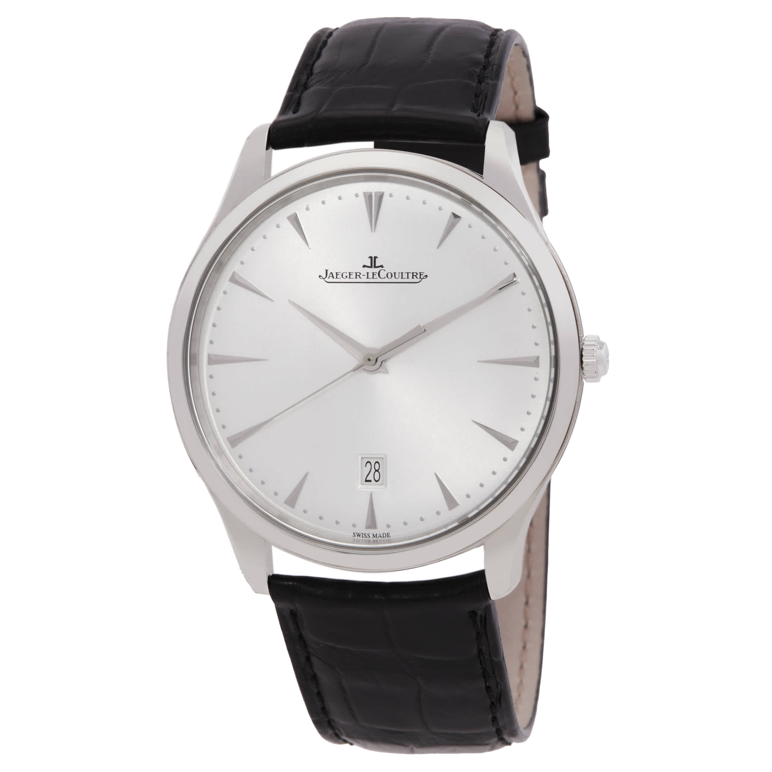 Jaeger LeCoultre Master Ultra Thin Automatic Silver Dial Mens Watch Q1288420 6375$