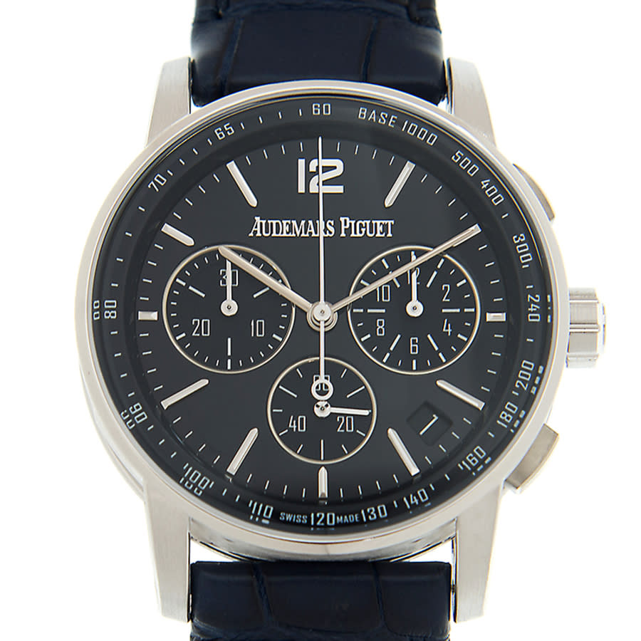 Audemars Piguet CODE 11.59 Chronograph Blue Dial Mens Watch 26393BC.OO.A321CR.01