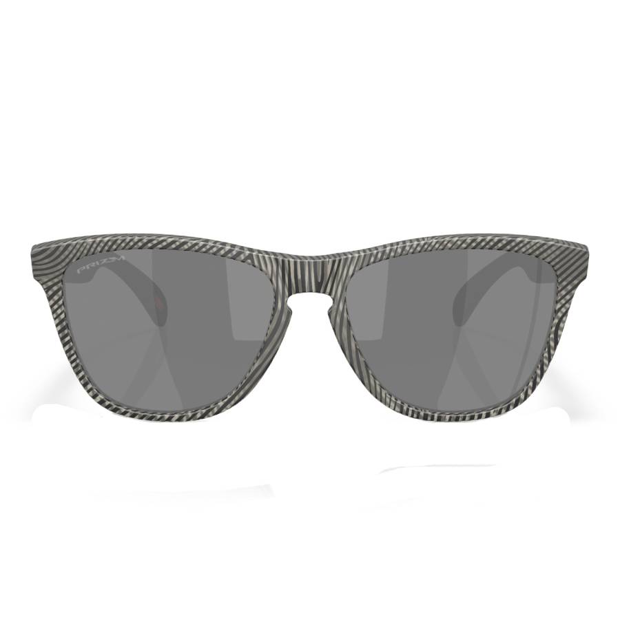Oakley Man Sunglass Frogskins™ Night Mission Collection - Frame color: Matte Grey Ink Fingerprint, Lens color: Prizm Black