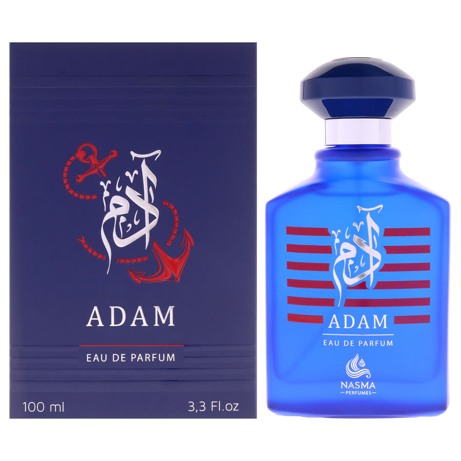 Nasma Perfumes Mens Adam EDP Spray 3.3 oz Fragrances 5425039224572