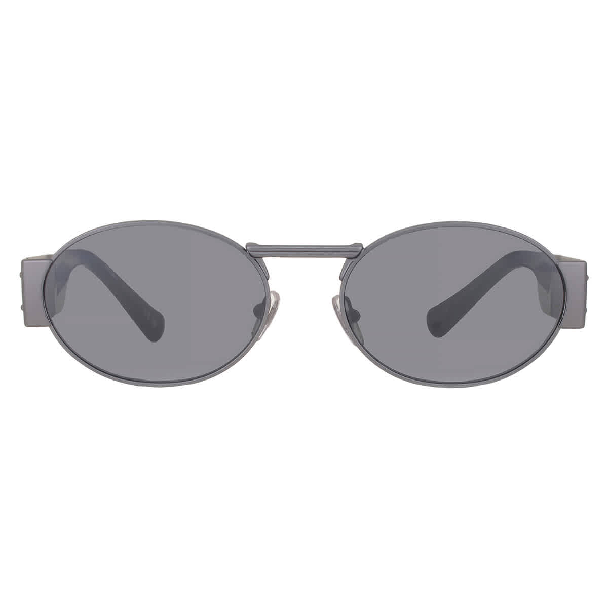 Versace Unisex Sunglass VE2264 -  Frame color: Matte Gunmetal, Lens color: Grey Mirror Silver