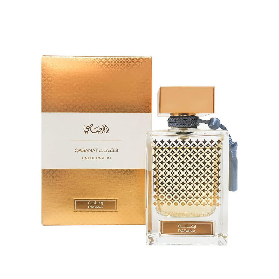 Rasasi Qasamat Rasana Eau De Parfum Spray (Unisex) By Rasasi - 2.2 oz Rasasi Qasamat Rasana Eau De Parfum Spray (Unisex) By Rasasi - 2.2 oz