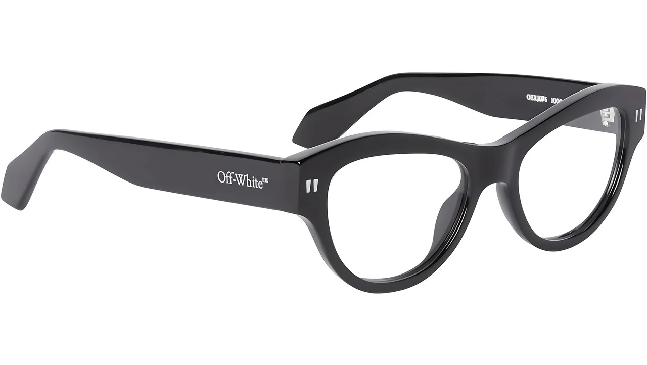 Off-White Demo Cat Eye Unisex Eyeglasses OERJ076 1000 51