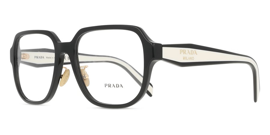 Prada Demo Square Ladies Eyeglasses PR B07VD 16K1O1 56 119$