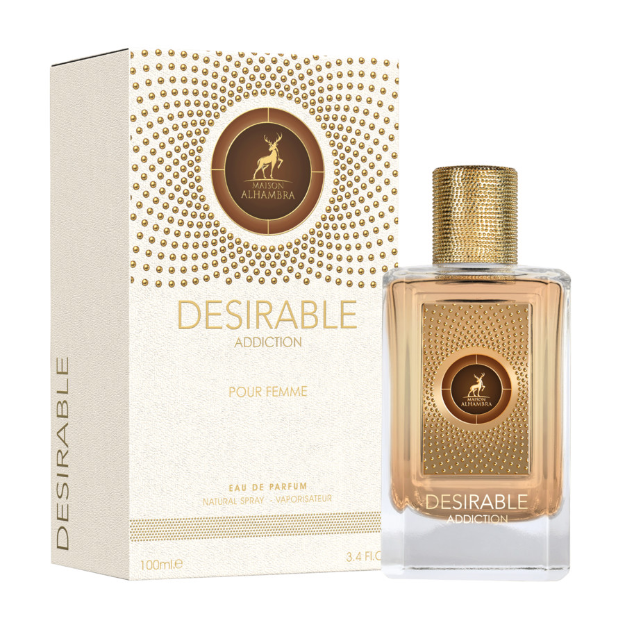 Maison Alhambra Ladies Desirable Addiction EDP Spray 34 oz Fragrances 6290362340805 24$