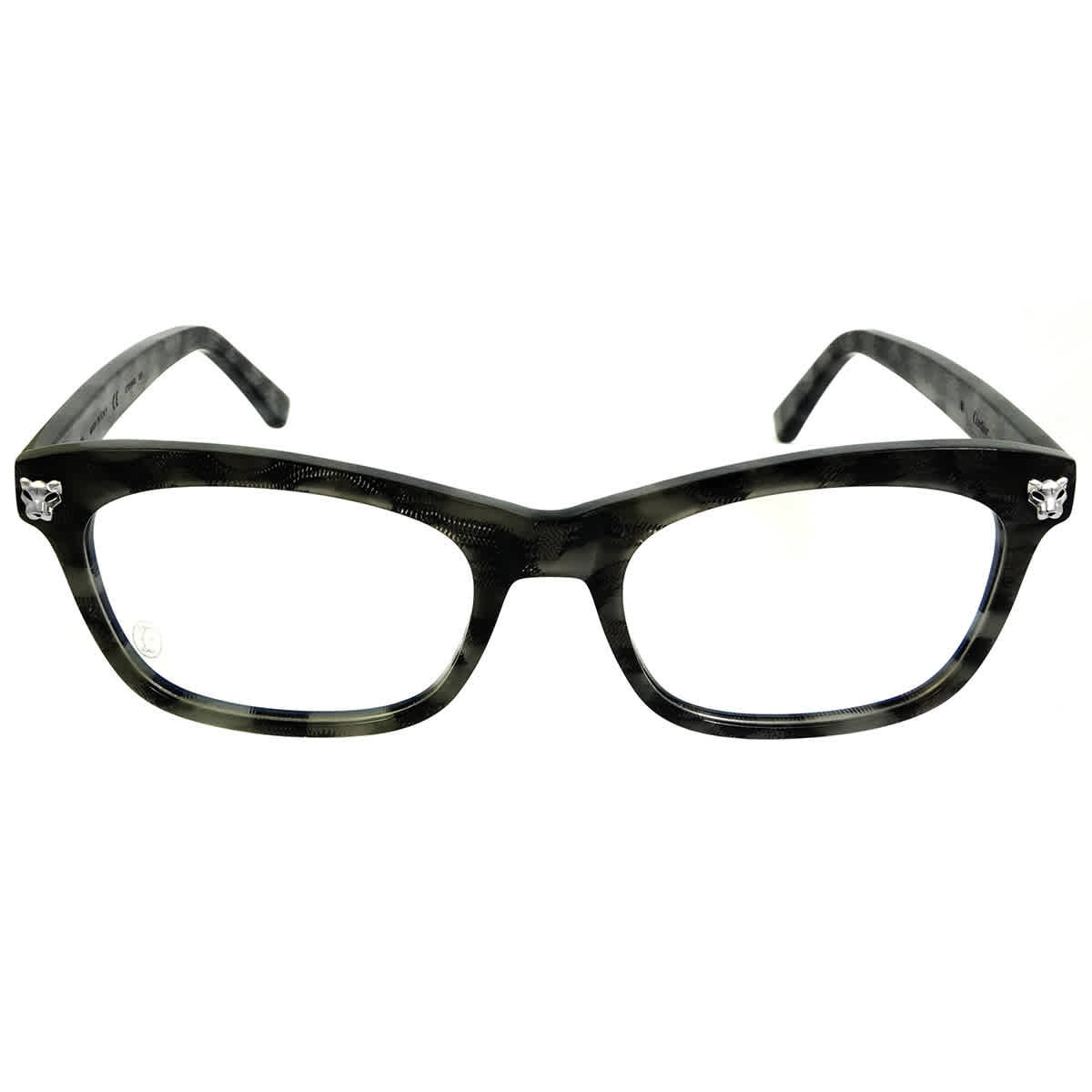 Cartier Panthere de Cartier Demo Rectangular Ladies Eyeglasses CT0144O 004 52 450$