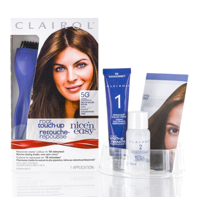 Clairol / Nice N Easy Root Touch Up (005g Medium Gold Brown) Kit