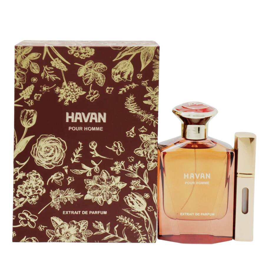 Fragrance Story Mens Havan Extrait de Parfum Spray 3.4 oz Fragrances 791126270834
