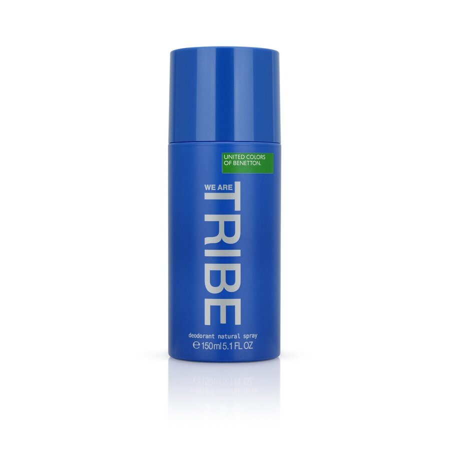 Benetton Unisex Tribe Deodorant Body Spray Spray 5 oz Fragrances 8433982022593 11$