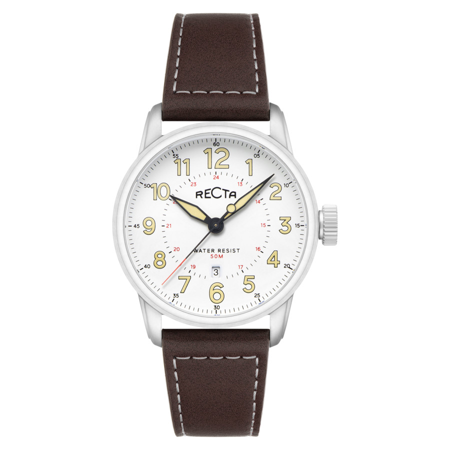 Recta Altitude Quartz White Dial Mens Watch RT-3006-09