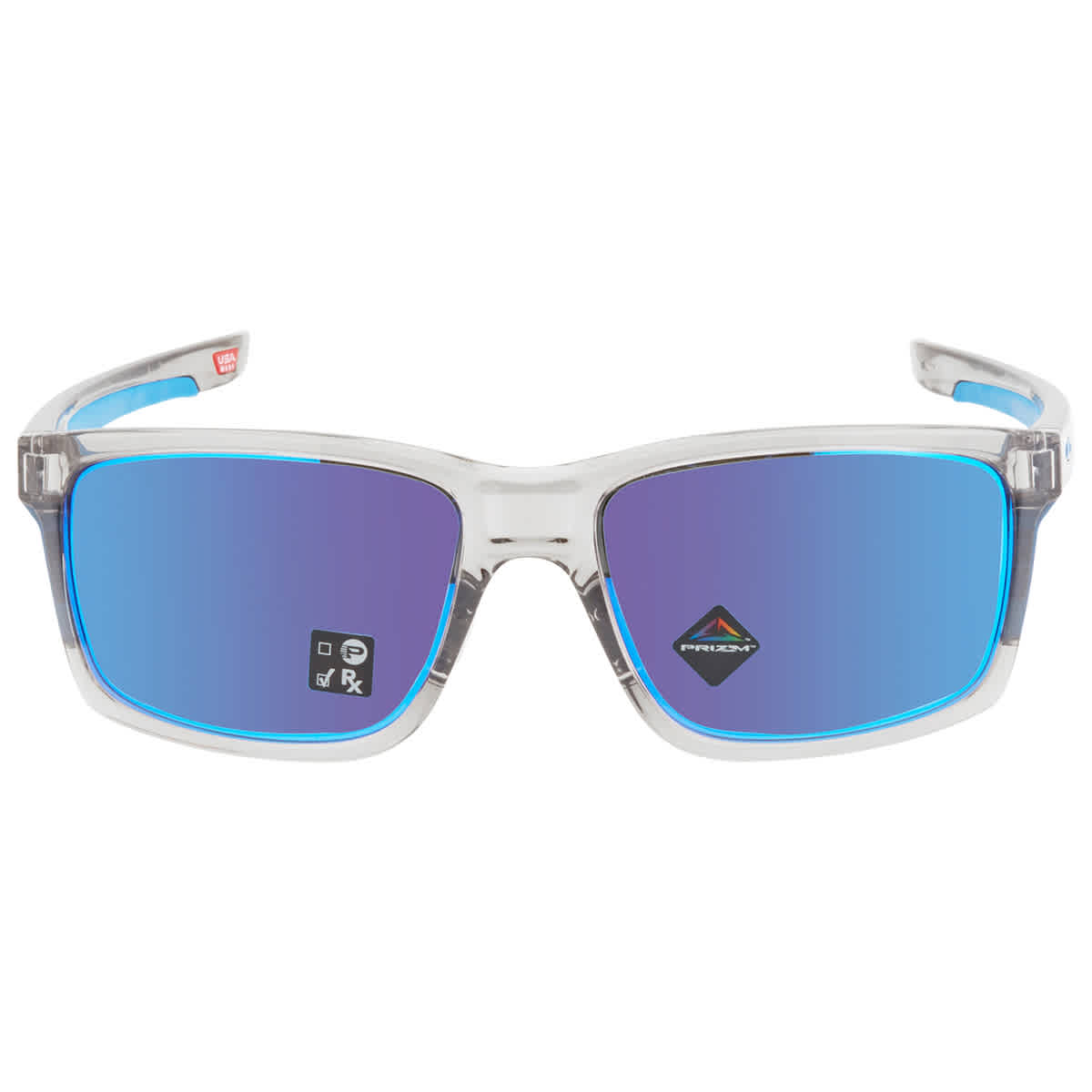 Oakley Mainlink XL Prizm Sapphire Rectangular Mens Sunglasses OO9264 926442 61