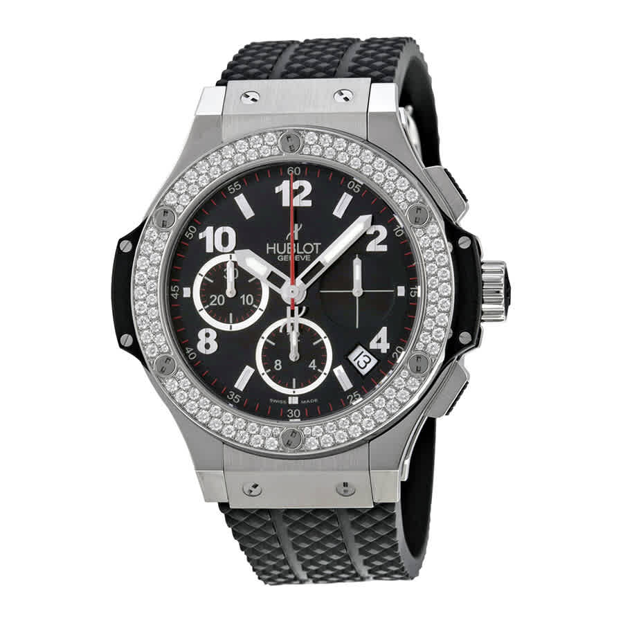 Hublot Big Bang Black Dial Black Rubber Mens Watch 341SX130RX114 13350$