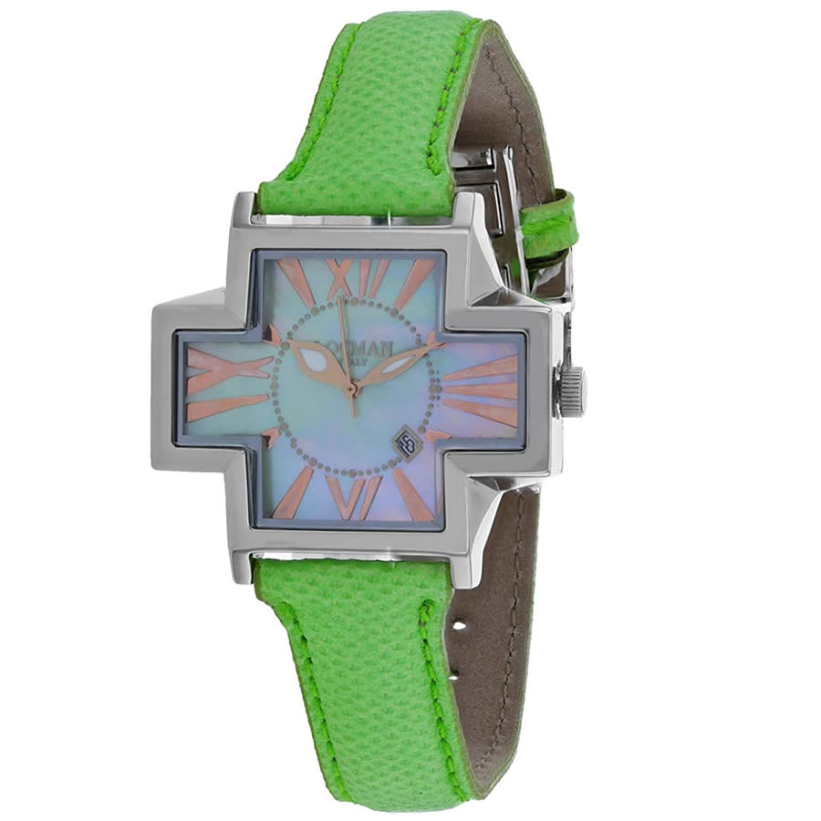 Locman Italy Plus Mother of Pearl Dial Ladies Watch 181MOPGRGR KS 225$