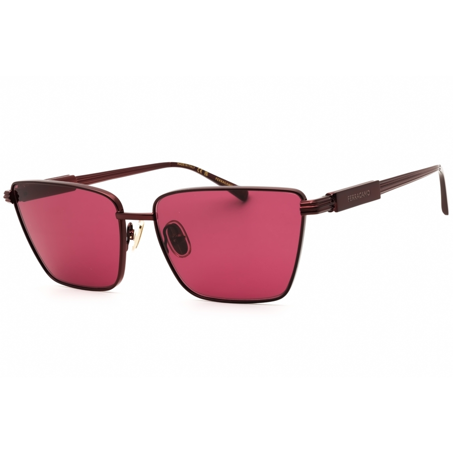 Preloved - Ferragamo SF331S60659 Metal Frame Sunglasses — Burgundy