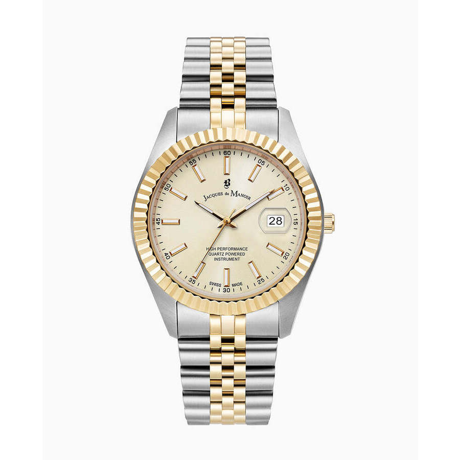 Jacques Du Manoir Inspiration Business Champagne Dial Unisex Watch JWN01704 292$