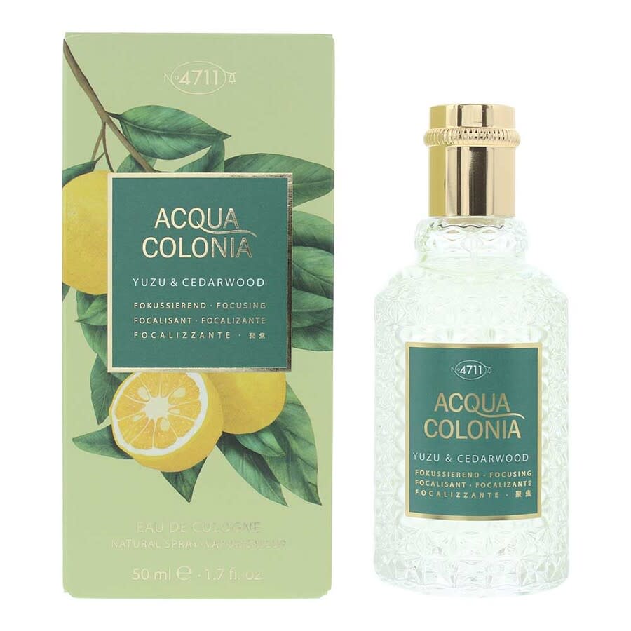 4711 Unisex Acqua Colonia Yuzu Cedarwood EDC 17 oz Fragrances 4011700749287 22$
