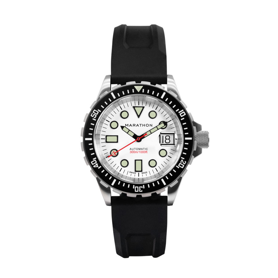 Marathon Osar-D Automatic White Dial Mens Watch WW194006SS-2530 1620$