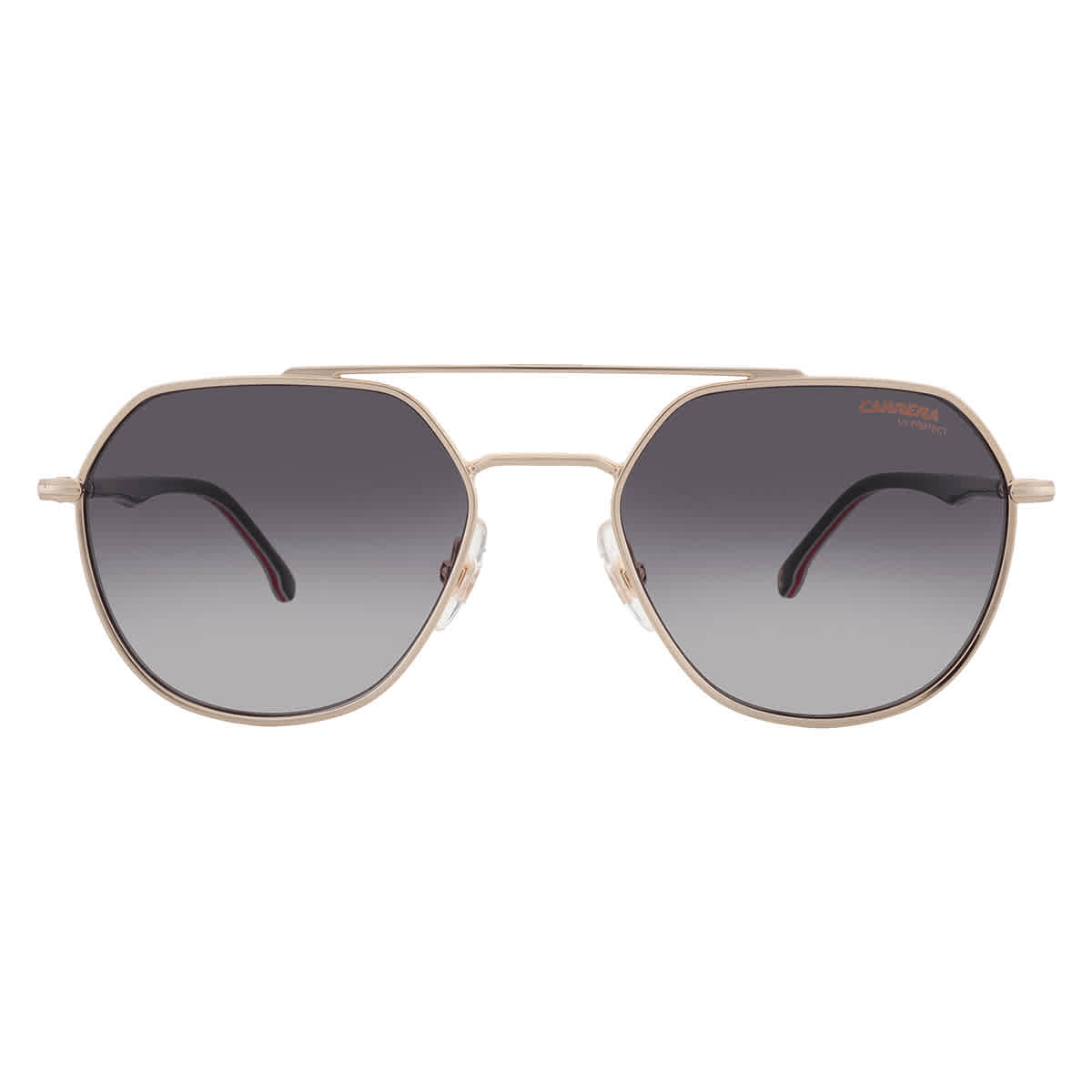 Carrera Grey Shaded Hexagonal Unisex Sunglasses CARRERA 303/S 0W97/9O 53