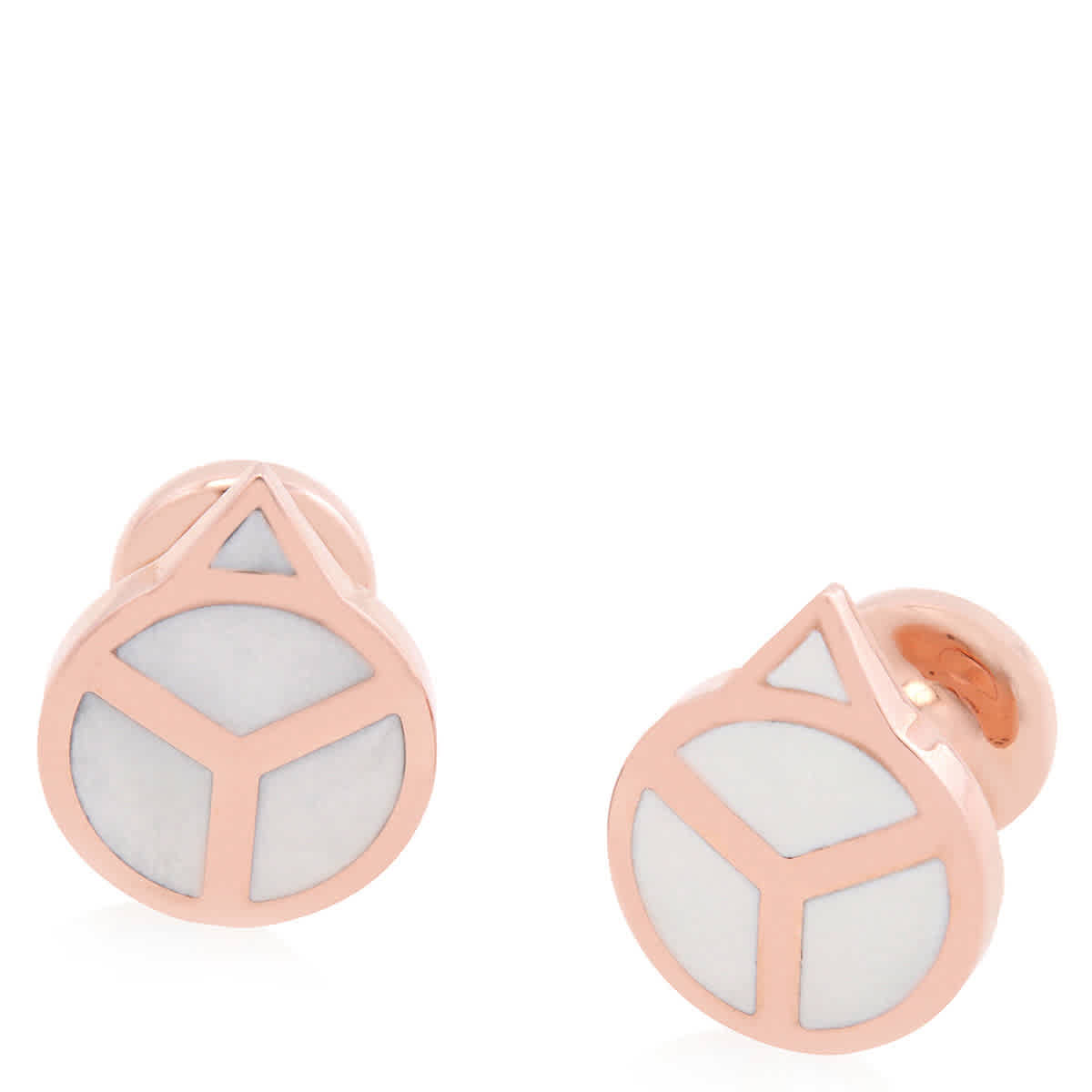Rolex 18 kt Everose Gold Hand Cufflinks