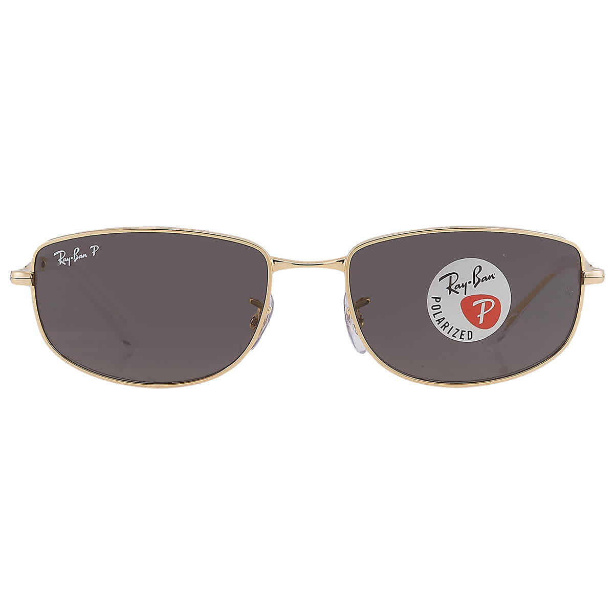 Ray-Ban Unisex Sunglass RB3732 -  Frame color: Arista Gold, Lens color: Black Polarized