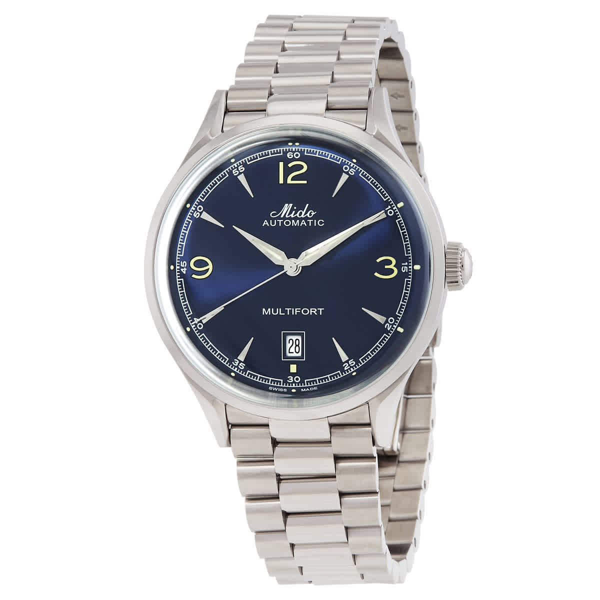 Mido Multifort Automatic Blue Dial Mens Watch M0404071104700 819$