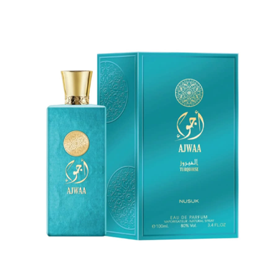 Nusuk Unisex Ajwaa Turquoise EDP Spray 338 oz Fragrances 6290360598741 20$