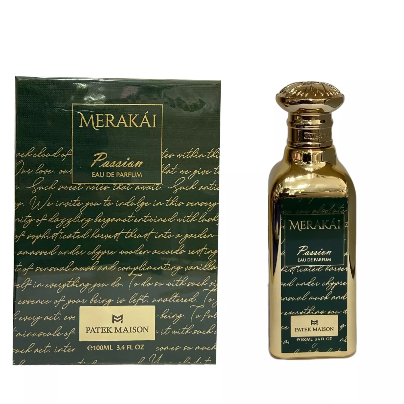 Patek Maison Unisex Merakai Passion EDP 34 oz 100ml 200$