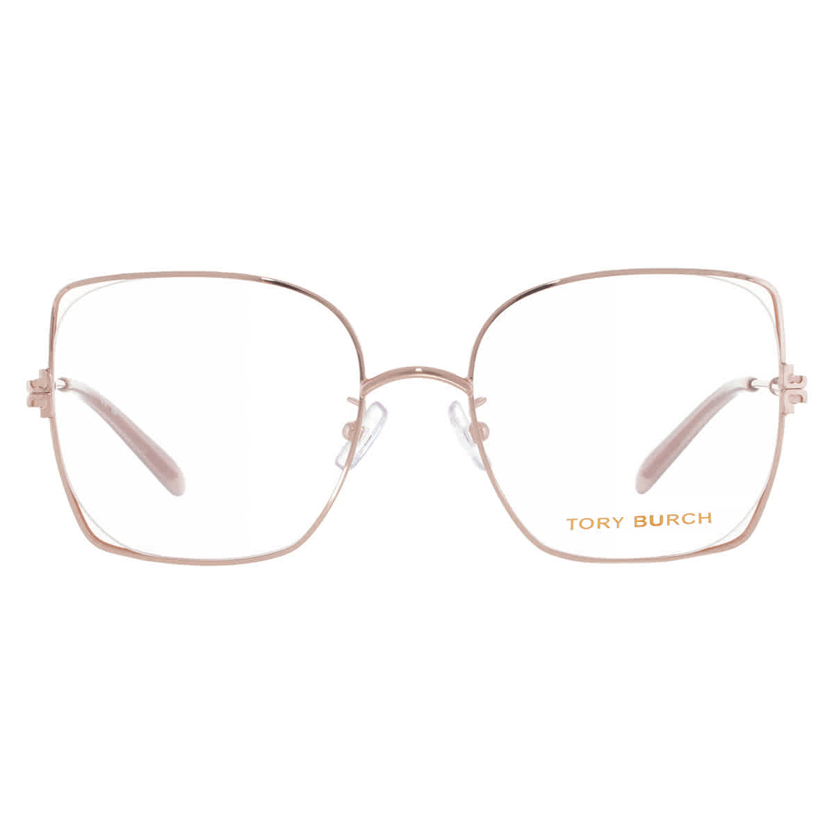 Tory Burch TY1079 Asian Fit 3340 Women’s Glasses Rose-Gold Size 52 - Free Lenses - Blue Light Block Available