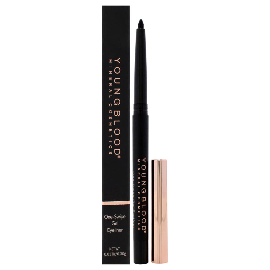 Youngblood Ladies One-Swipe Gel Eyeliner 0.01 oz Caviar Makeup 696137113111