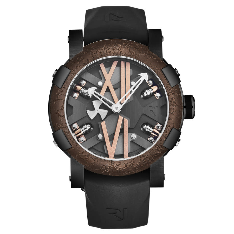 Romain Jerome Steampunk Grey Dial Mens Watch RJ.ST.AU.403.20