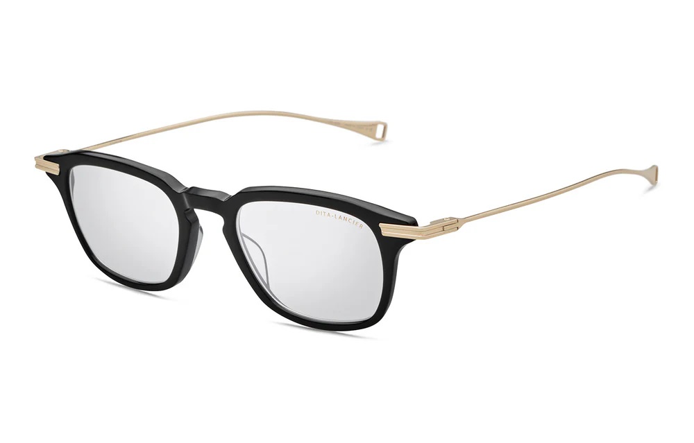 Dita LANCIER Demo Square Unisex Eyeglasses LSA-426 01 49