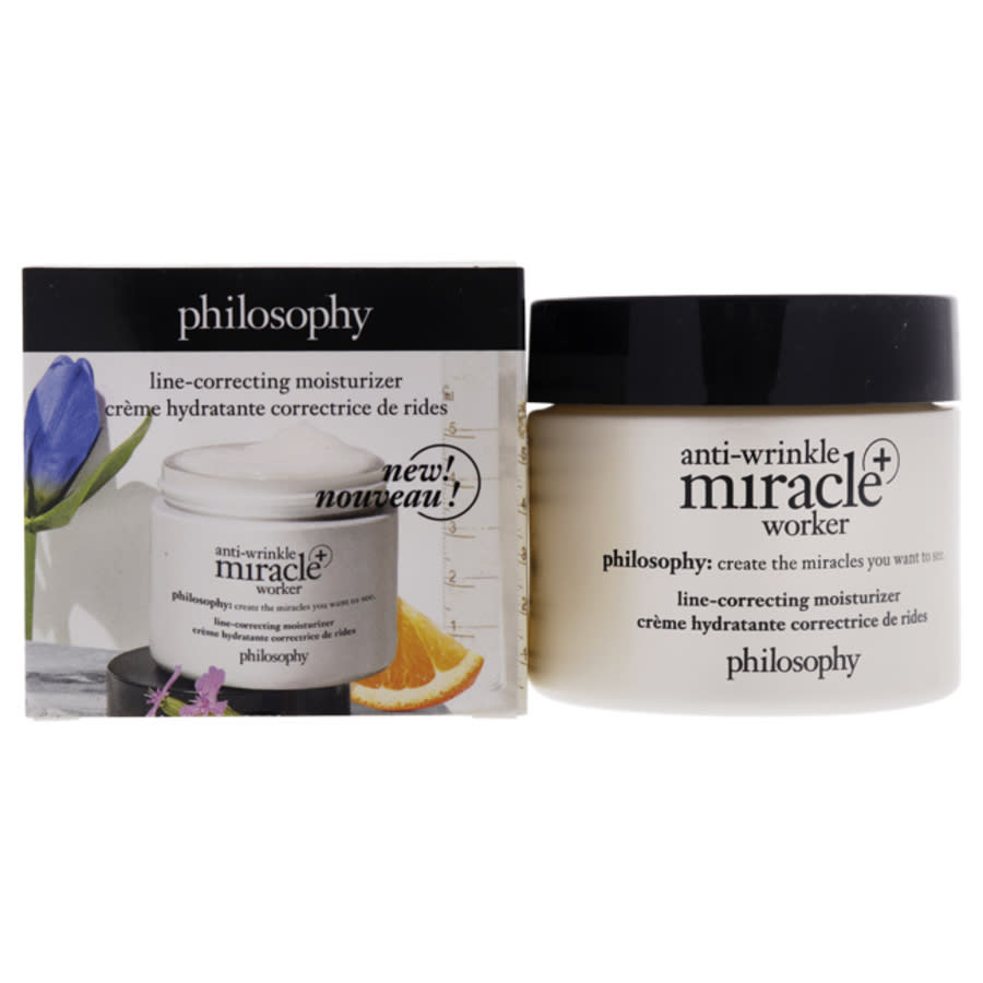 Anti-Wrinkle Miracle Worker Plus Line-Correcting Moisturizer by Philosophy for Unisex - 2 oz Moisturizer 55$