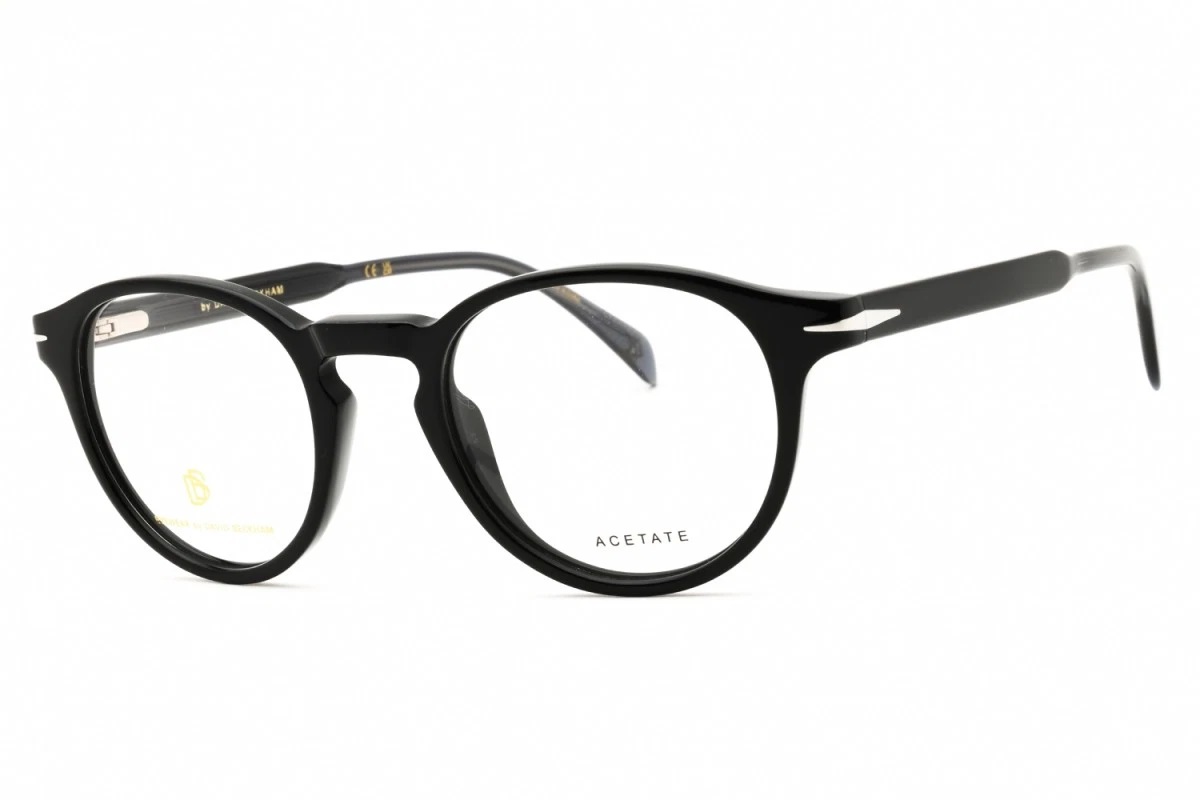 David Beckham Demo Round Mens Eyeglasses DB 1122 008A 48 60$