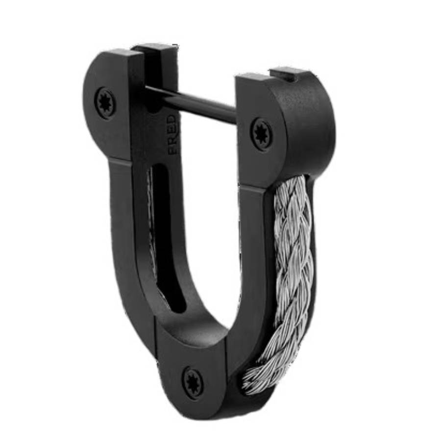 Force 10 Titanium and Steel Winch Earring 370$