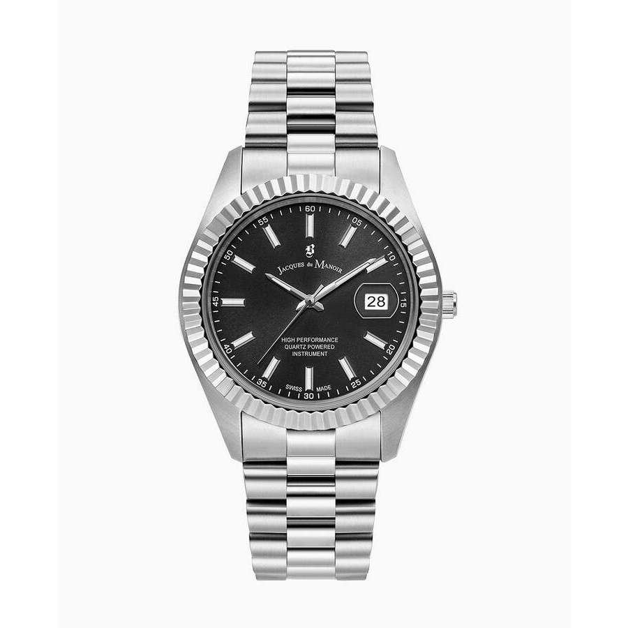 Jacques Du Manoir Inspiration Business Grey Dial Unisex Watch JWN01702