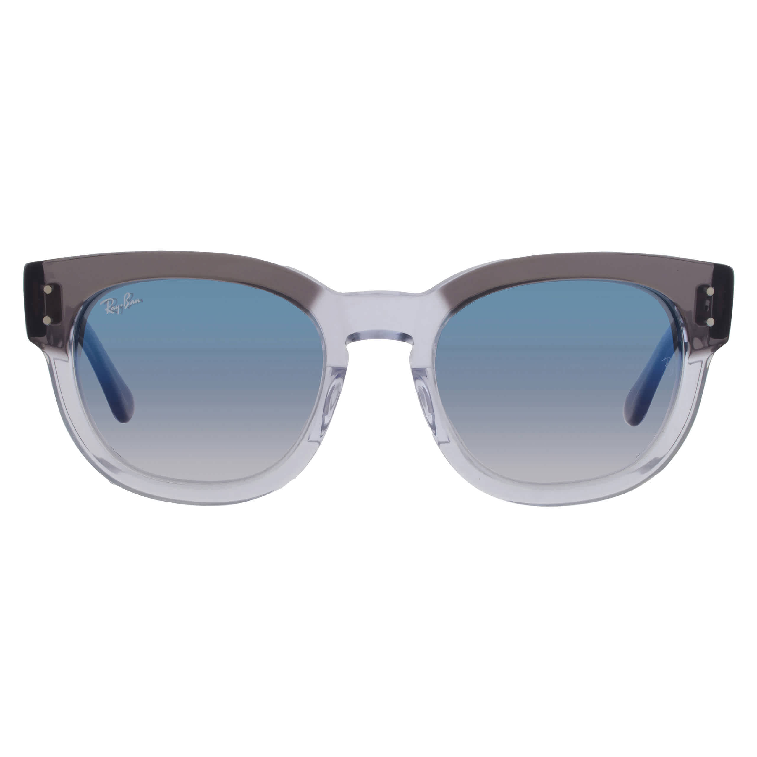 Ray Ban Mega Hawkeye Blue Gradient Square Unisex Sunglasses RB0298S 13553F 53