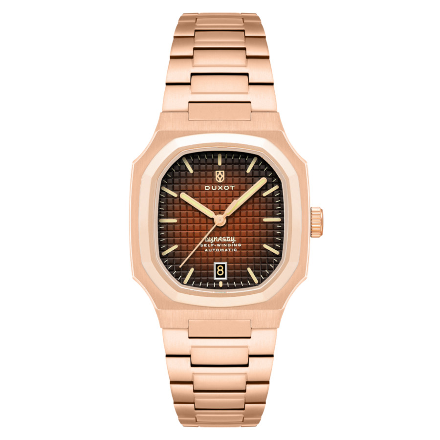 Duxot Colmar Automatic Brown Dial Mens Watch DX-2069-55 159$