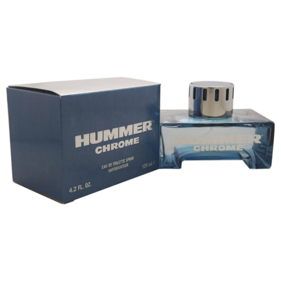 Hummer Chrome Men / Hummer EDT Spray 4.2 oz (125 ml) (m)
