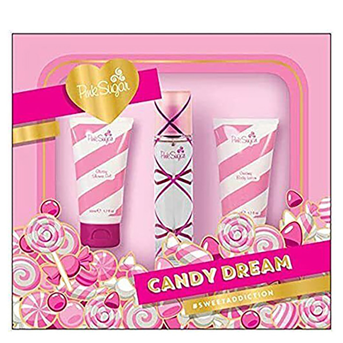 Pink Sugar / Aquolina ''Candy Dream'' Sweet Addiction Set (W)