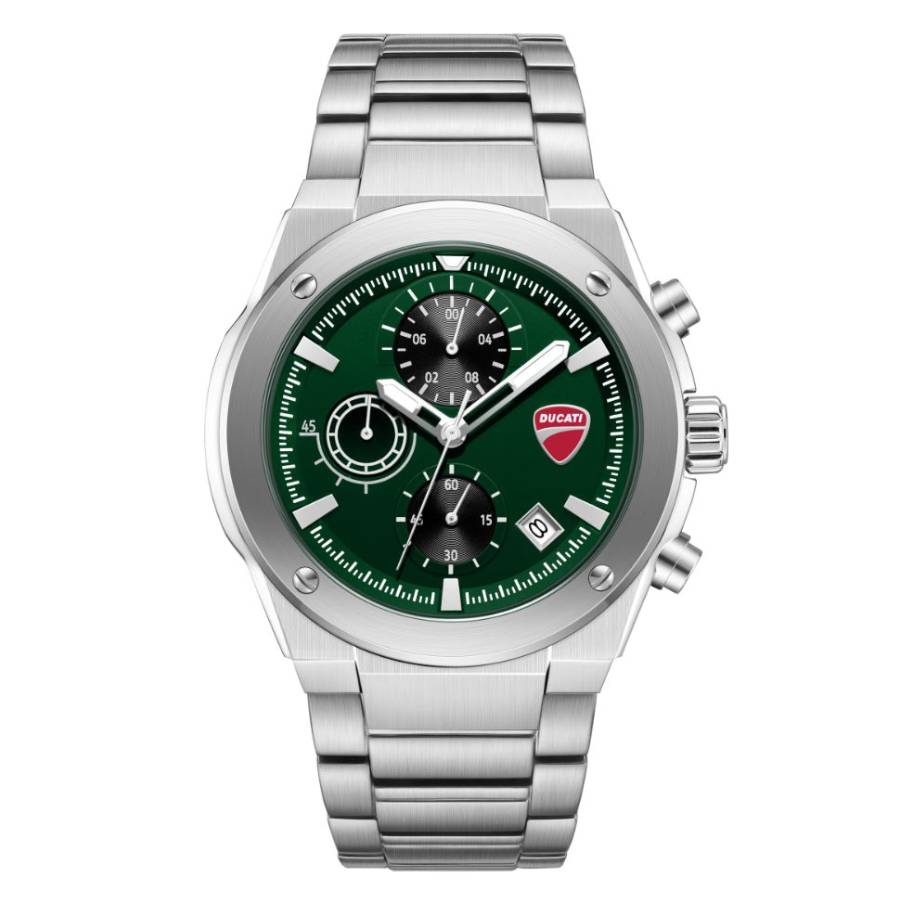 Ducati Chronograph Quartz Green Dial Mens Watch DTWGI0003103 117$