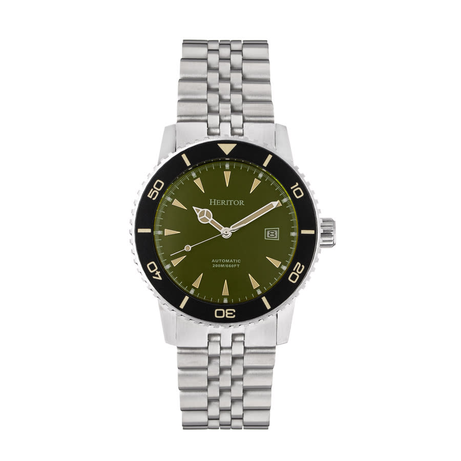 Heritor Hurst Green Dial Mens Automatic Watch HERHS1904