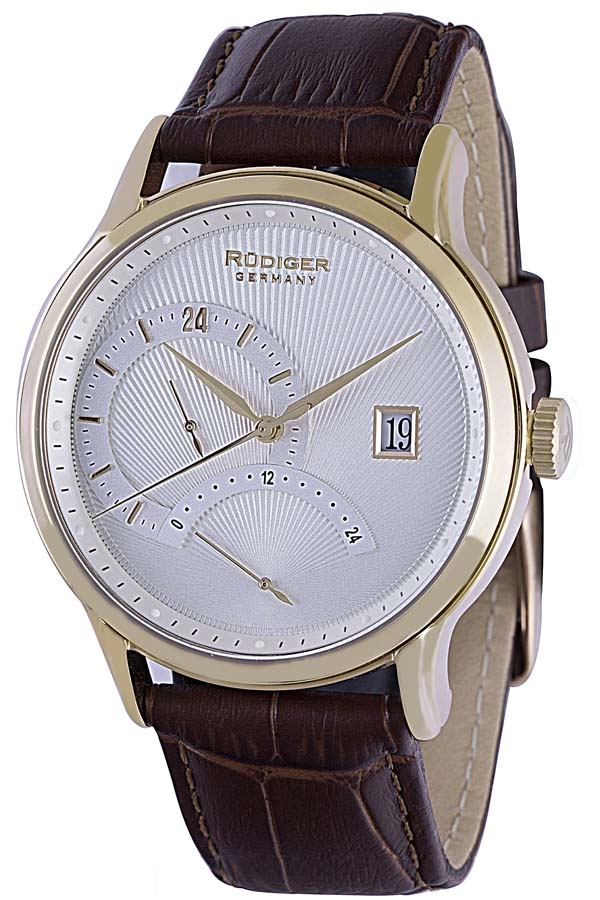 Rudiger Aachen Silver Dial Mens Watch R2700-02-016 330$