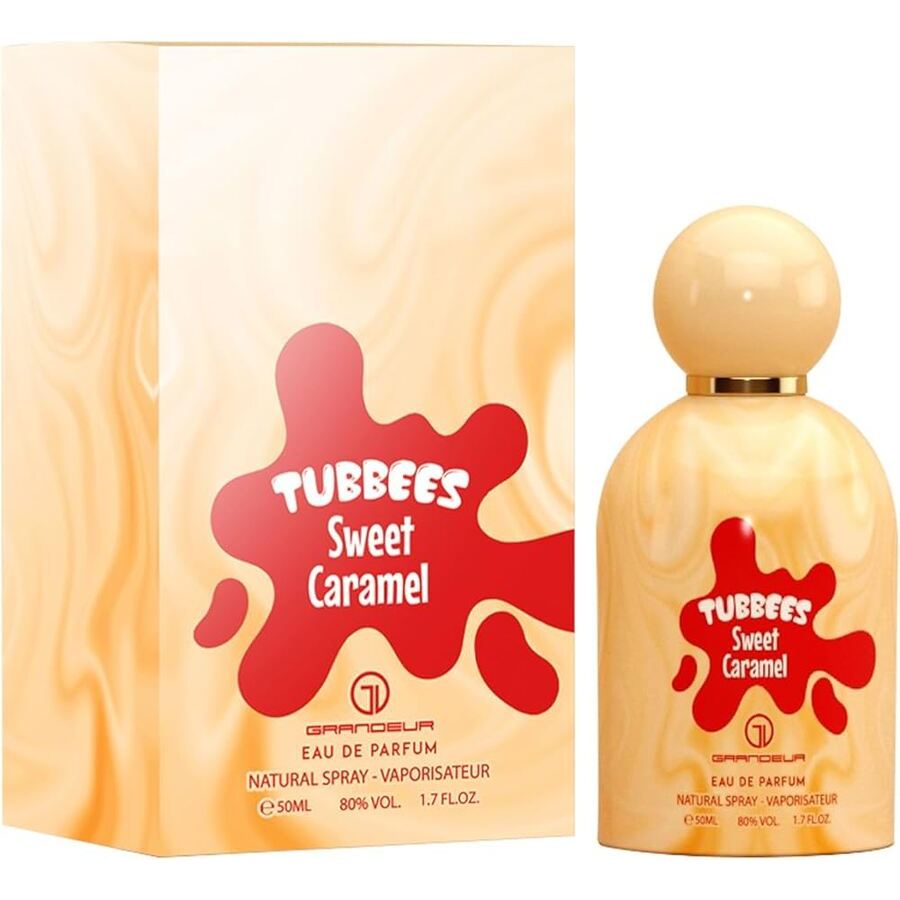 Grandeur Unisex Tubbees Sweet Caramel EDP Spray 1.7 oz Fragrances 5055810099428