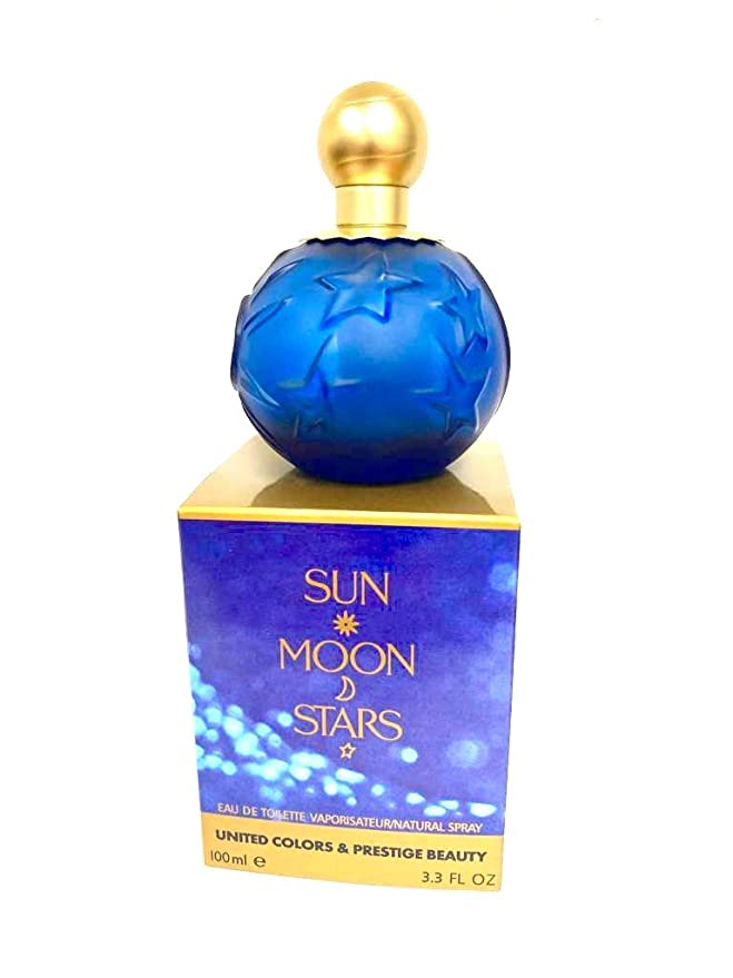 Sun Moon Stars / United Colors EDT Spray 3.3 oz (100 ml) (W)