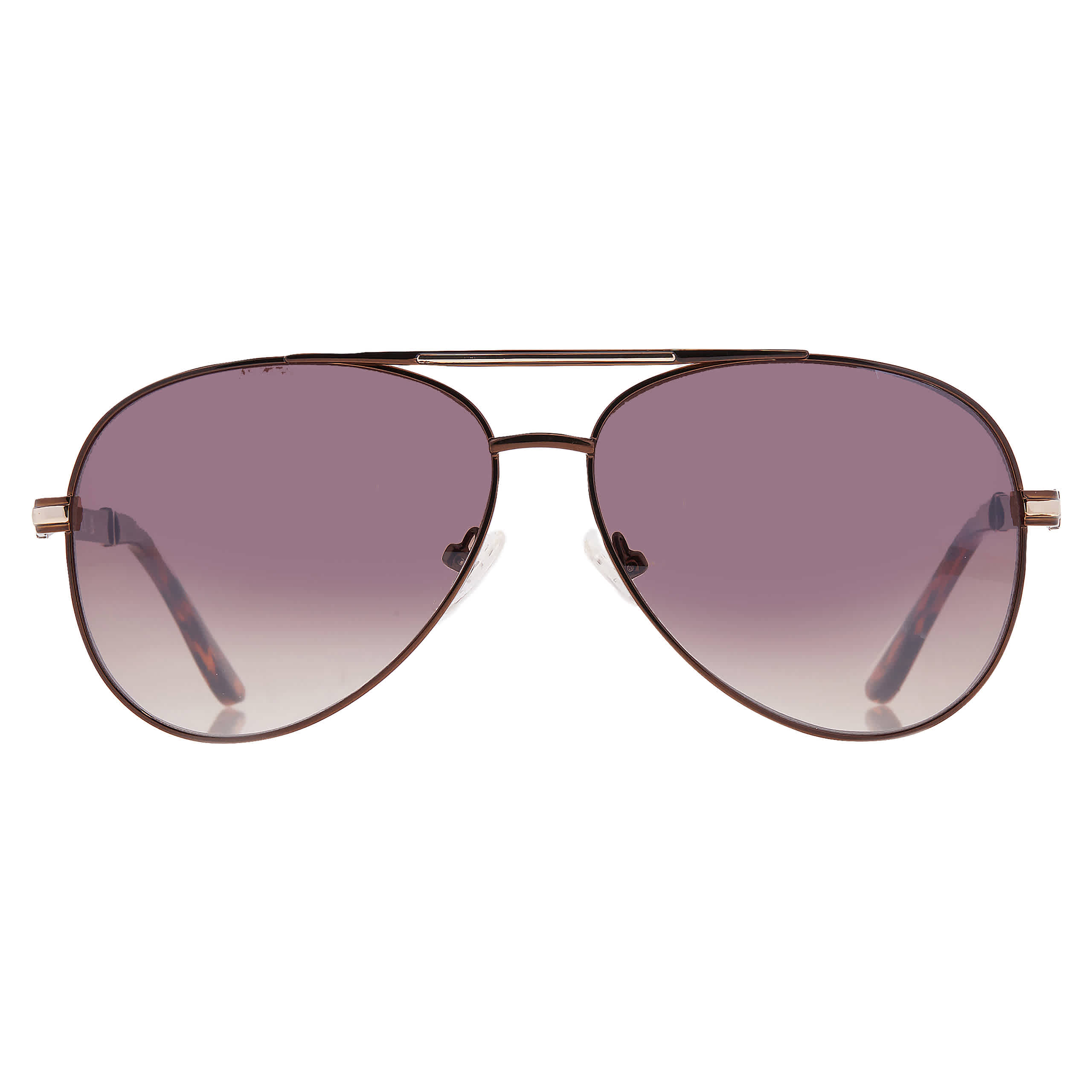 Guess Factory Brown Gradient Pilot Mens Sunglasses GF0173 48F 61