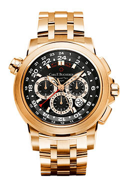Carl F. Bucherer Patravi TravelTec Chronograph Automatic Mens Watch 00.10620.03.33.21