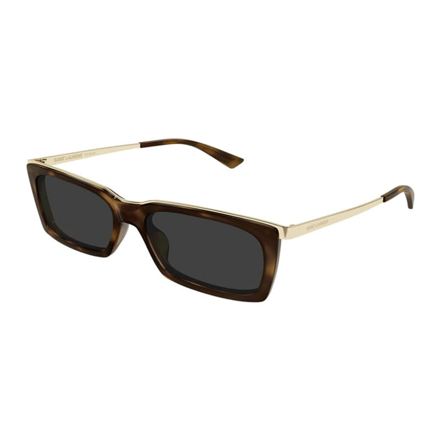 Saint Laurent Unisex Sunglass SL 766 -  Frame color: Tortoise, Lens color: Grey