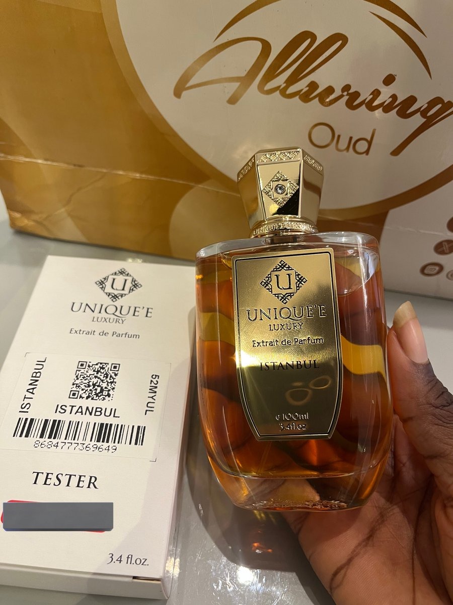 Unique'E Luxury Unisex Istanbul Extrait de Parfum Spray 3.4 oz (Tester) Fragrances 8684777369649