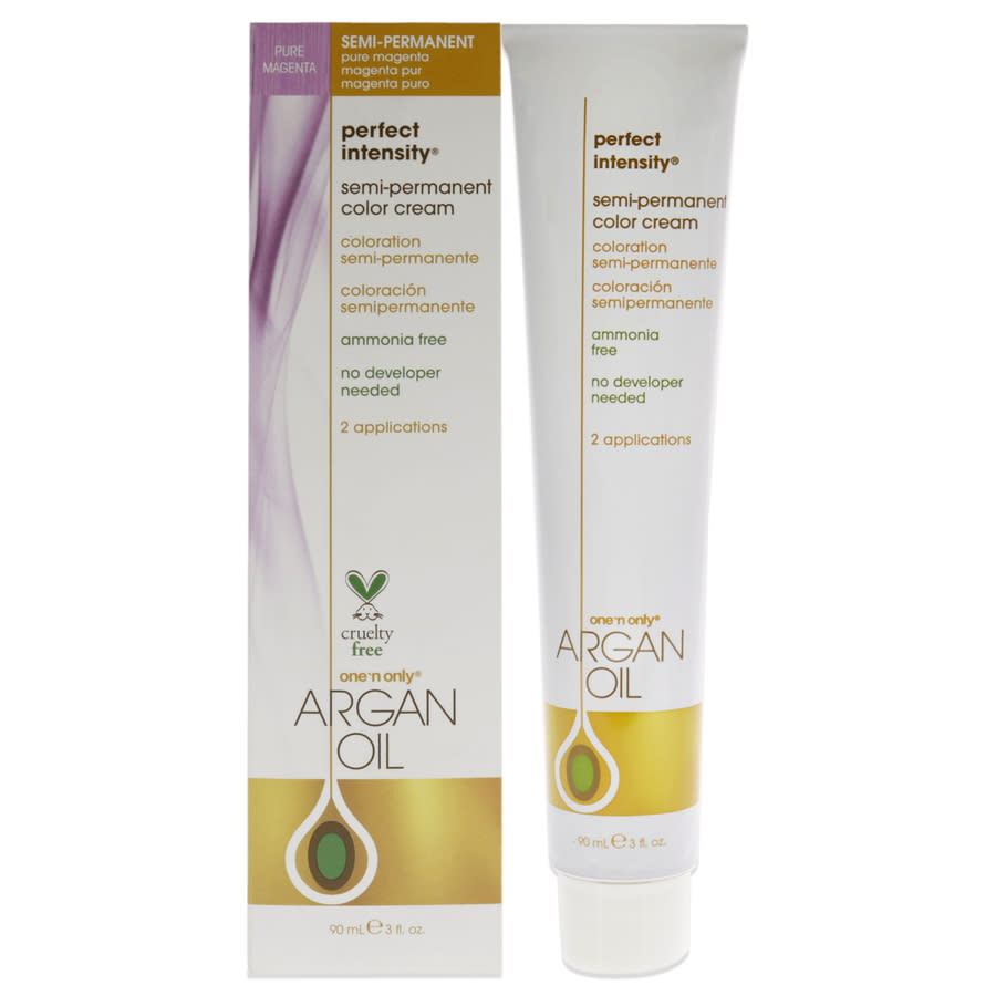 One n Only Argan Oil Perfect Intensity Semi-Permanent Color Cream 3 oz Pure Megenta Hair Care 840061000805 14$